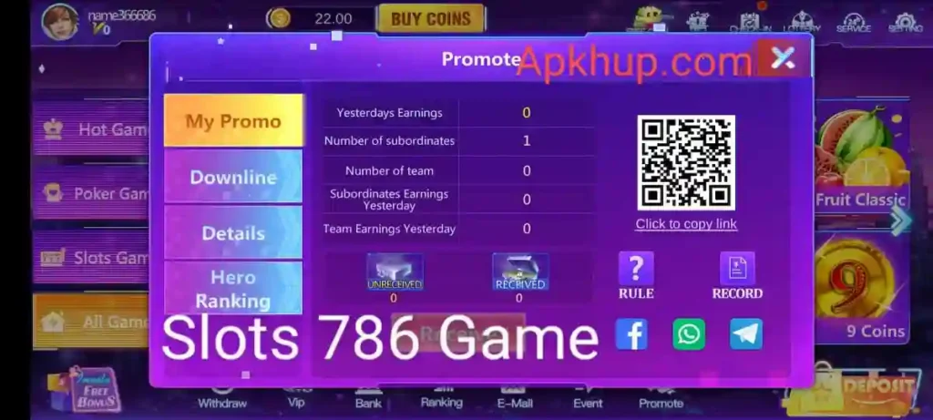 786 Slots game