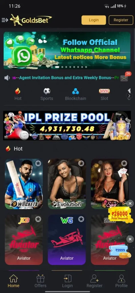 Gold Bet Game