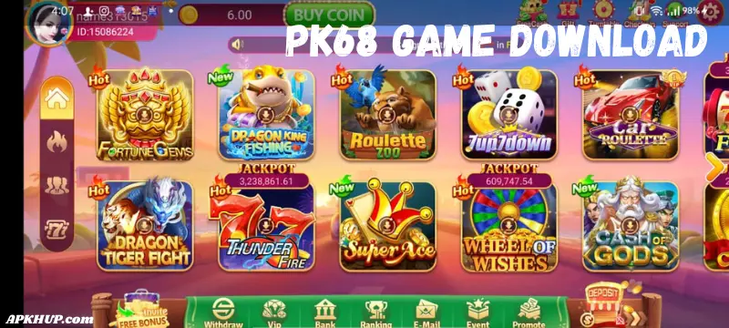  PK68 Game 