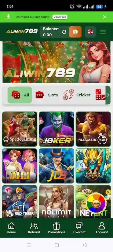 Aliwin 789 Game