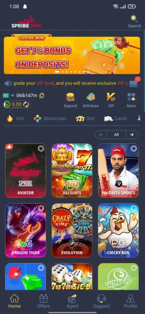 
SpribeWin Game

